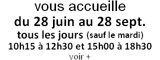 les dates d'ouvertures seront mises jour trs prochainement